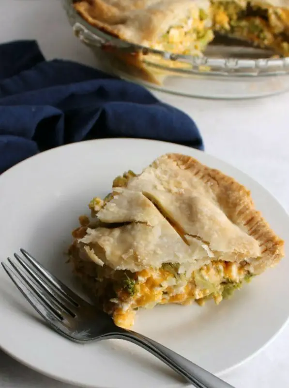 Ham, Broccoli and Cheese Pot Pie