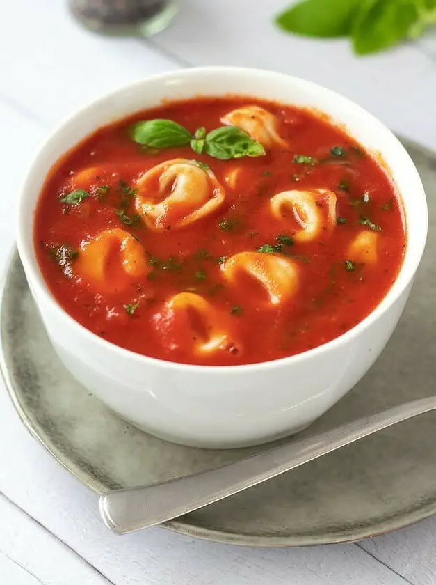 Easy Vegan Tomato Basil Soup