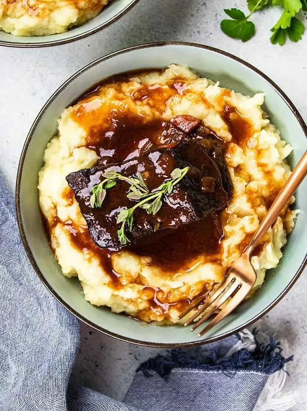 Red Wine Braised Short Ribs