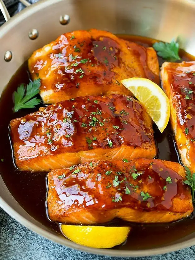 Honey Glazed Salmon