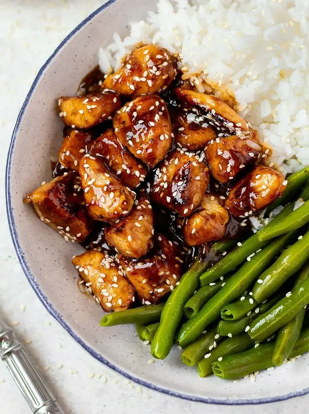 Healthy Sesame Chicken