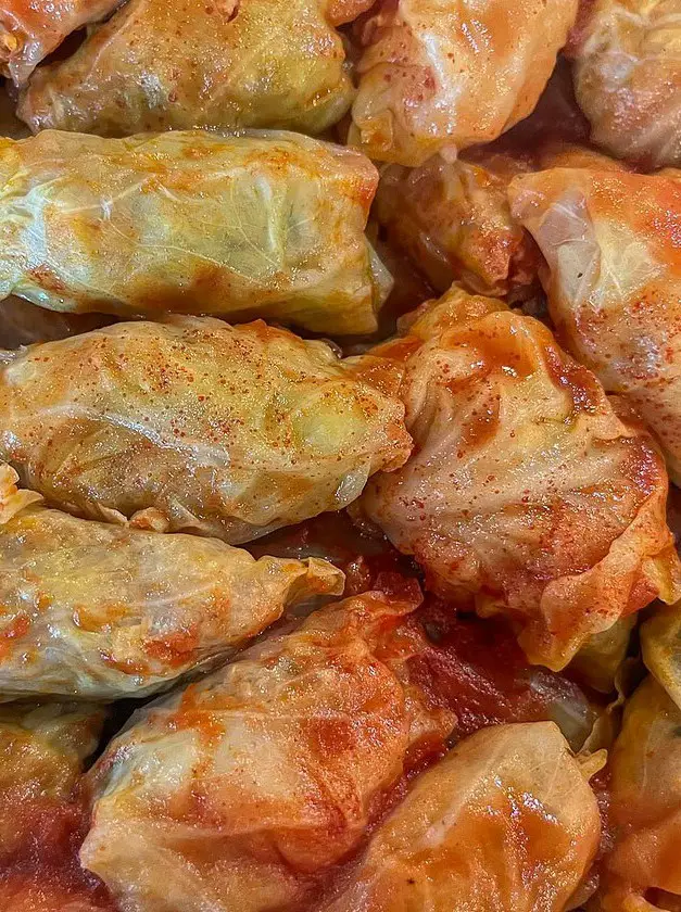 Ukrainian Stuffed Cabbage (Holubtsi)