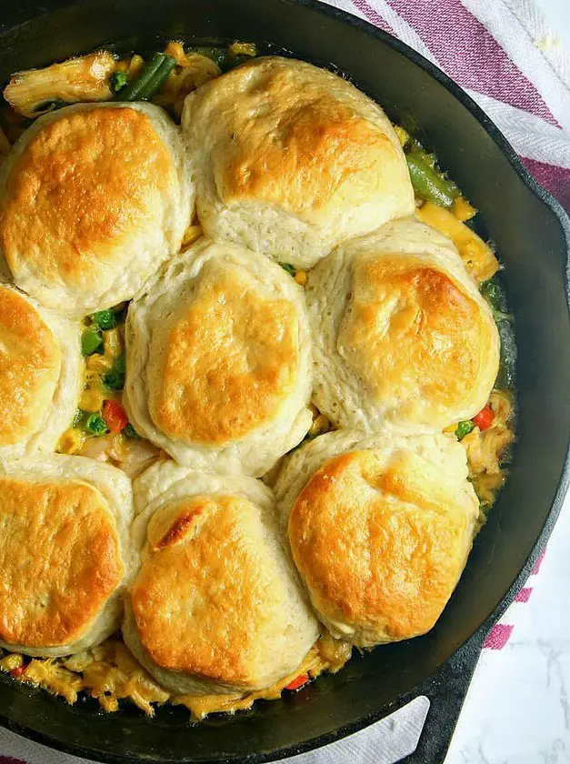 Skillet Chicken Pot Pie