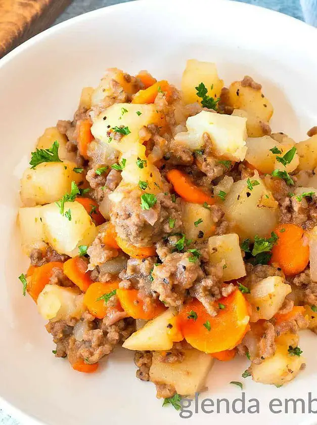 Hamburger Potato Casserole