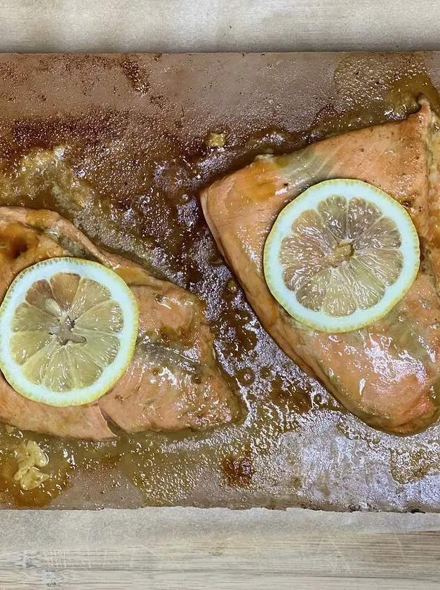 Himalayan Salt Block Salmon