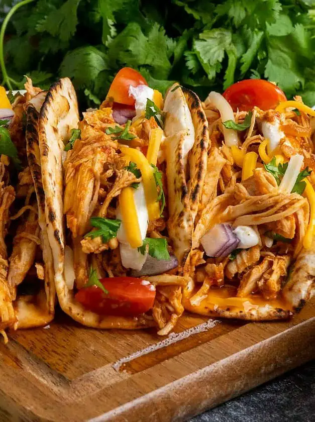 Slow Cooker Chicken Tacos