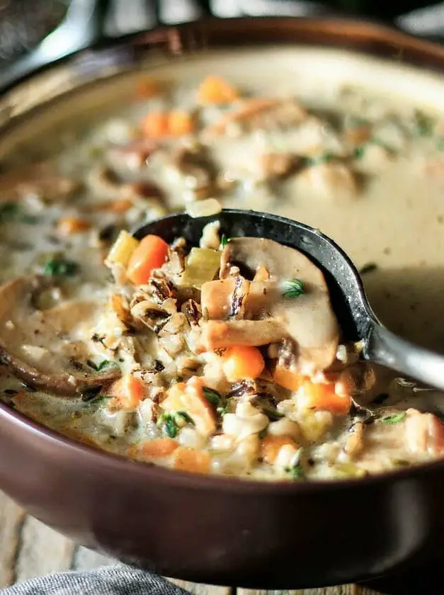 Creamy Wild Rice Soup