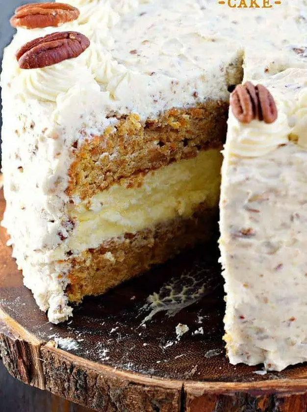 Carrot Cake Cheesecake Cake