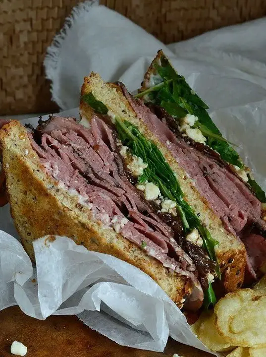 Deli Style Roast Beef Sandwich