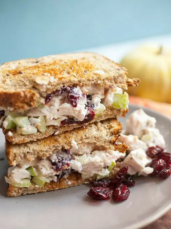 Leftover Turkey Salad Sandwiches