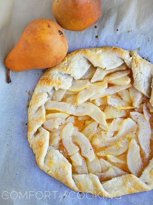 Rustic Pear Tart