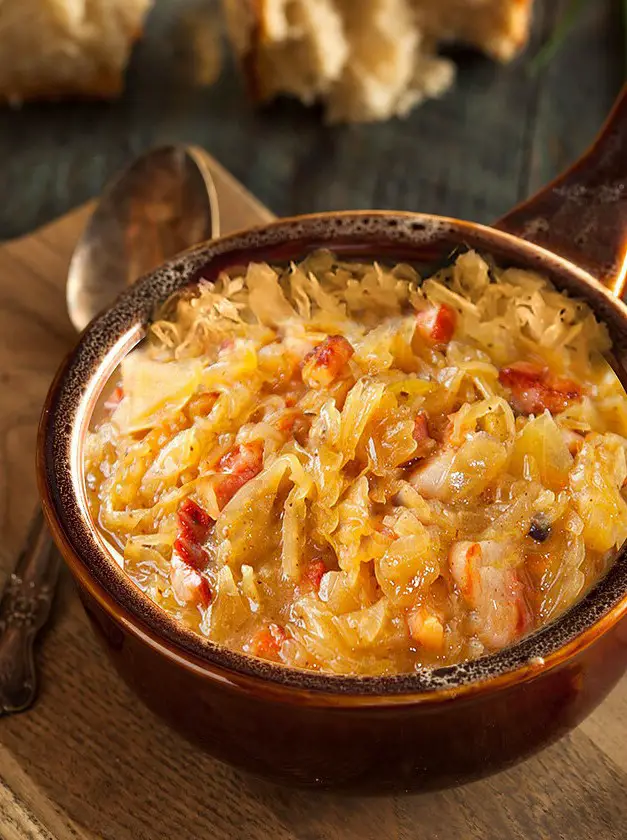 Polish Braised Sauerkraut