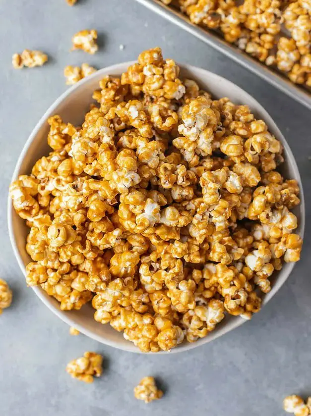 Homemade Caramel Corn