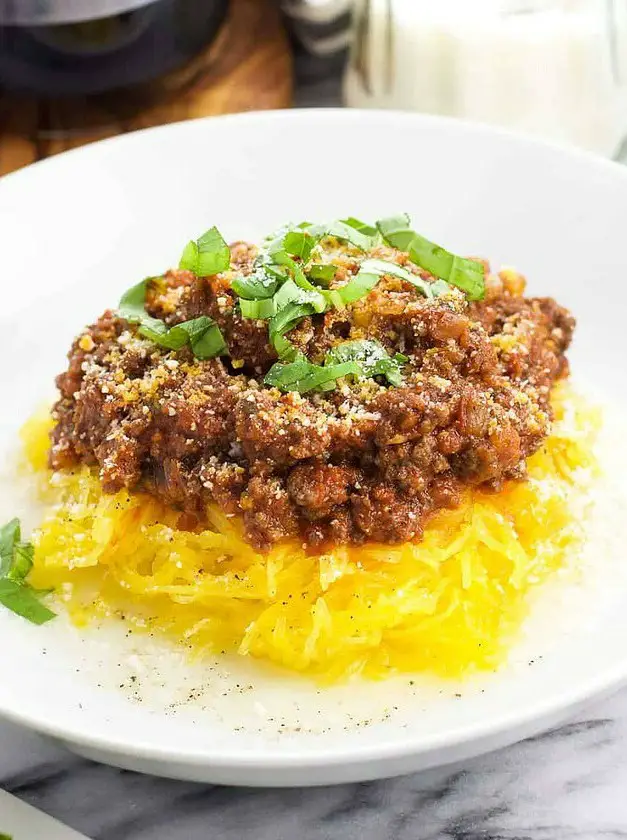 Spaghetti Squash Bolognese