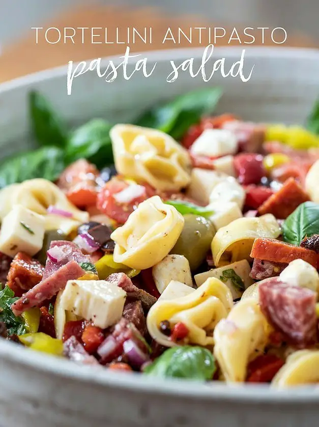 Tortellini Antipasto Pasta Salad