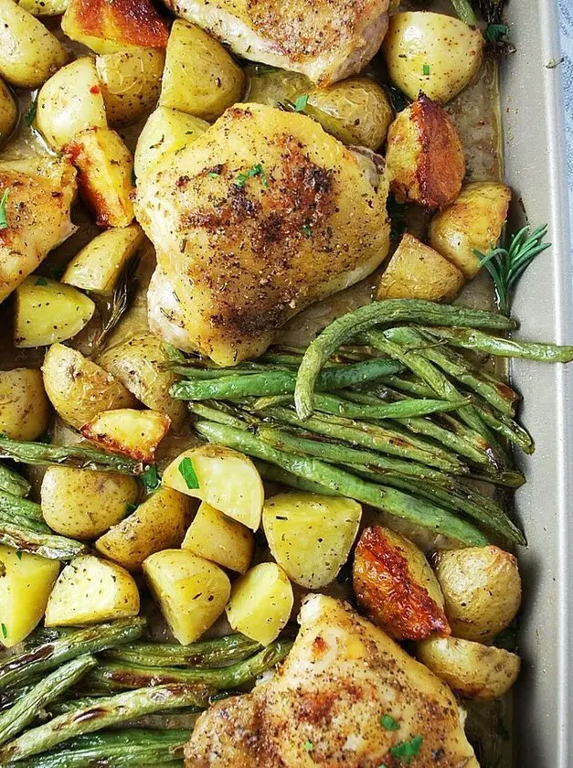 Herb-Roasted Sheet Pan Chicken