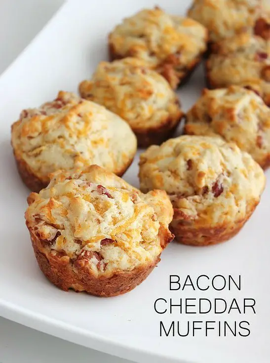 Bacon Cheddar Muffins