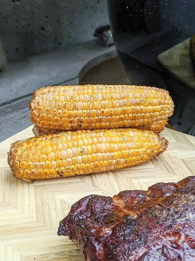 Smoked Corn on The Cob