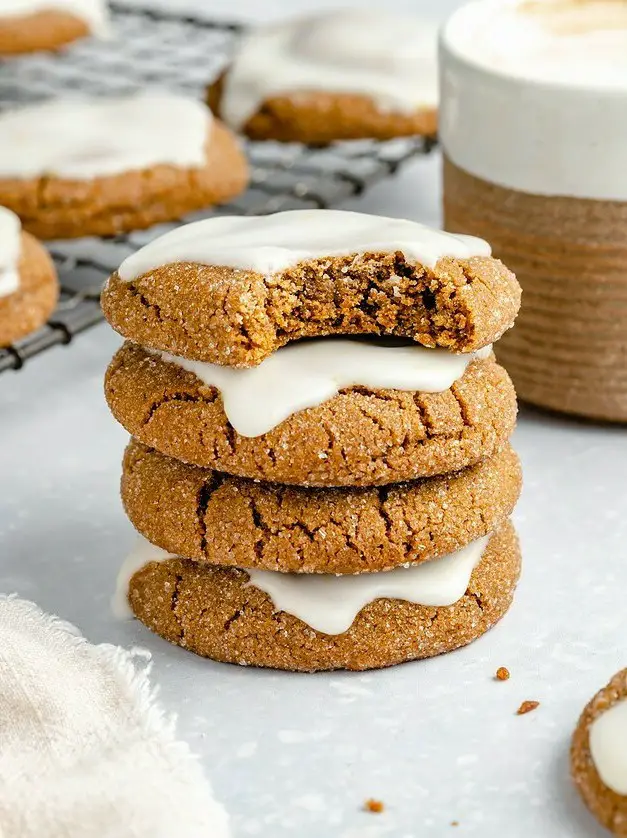 Soft Brown Butter Ginger Cookies