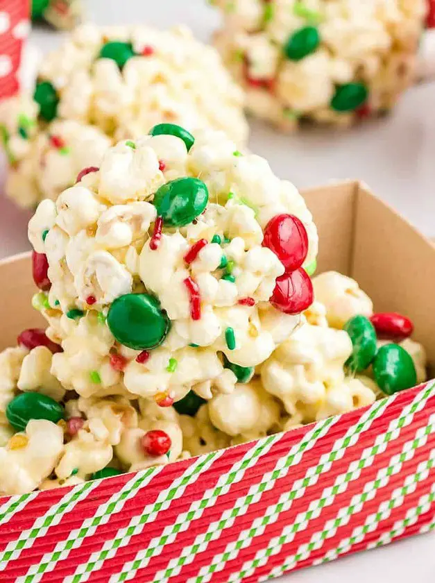 Christmas Popcorn Balls