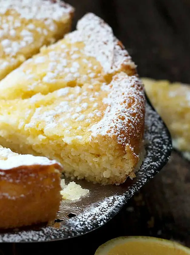 Lemon Cream Butter Cake