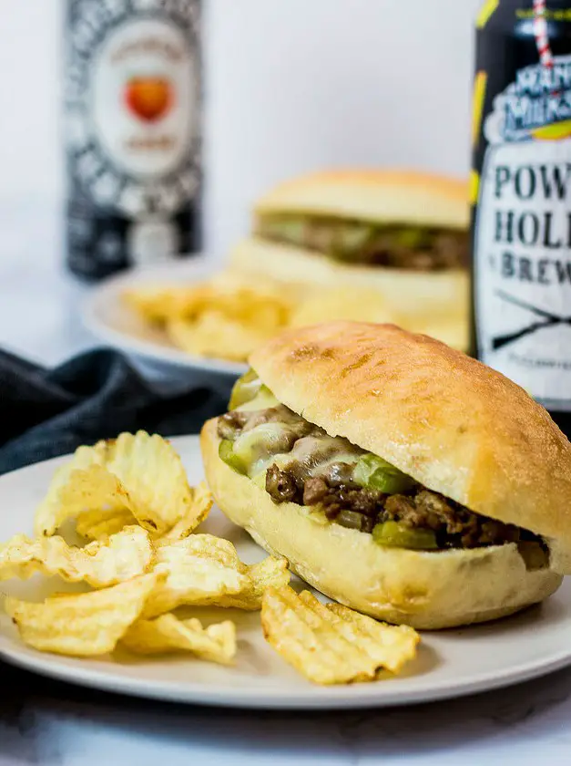 Vegetarian Philly Cheesesteak Sloppy Joe