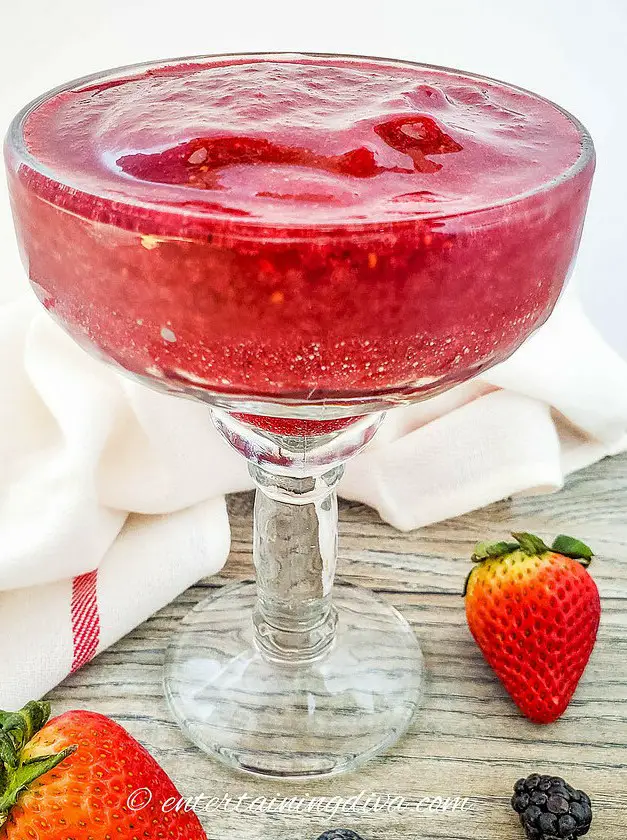 Mixed Berry Frozen Margaritas