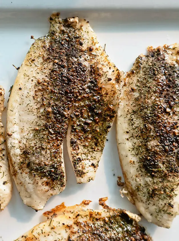 Oven Baked Tilapia Fillets