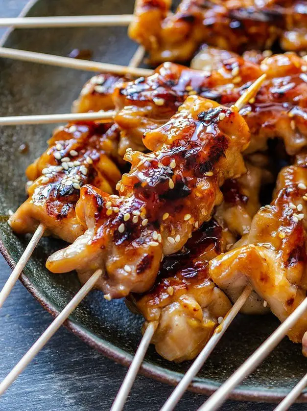 Teriyaki Chicken Skewers