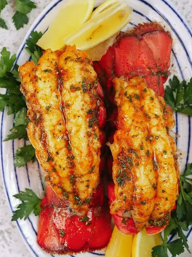 Buttery Baked Lobster Tails