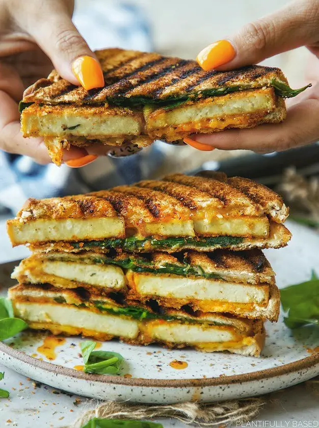 Crispy Tofu Panini