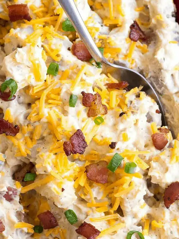 Bacon Ranch Loaded Potato Salad