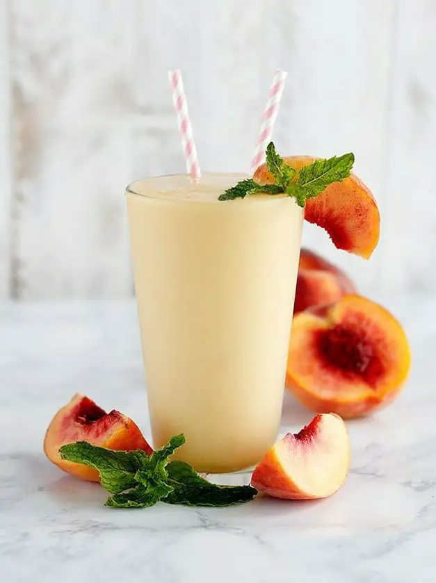 Peach Mango Protein Shake