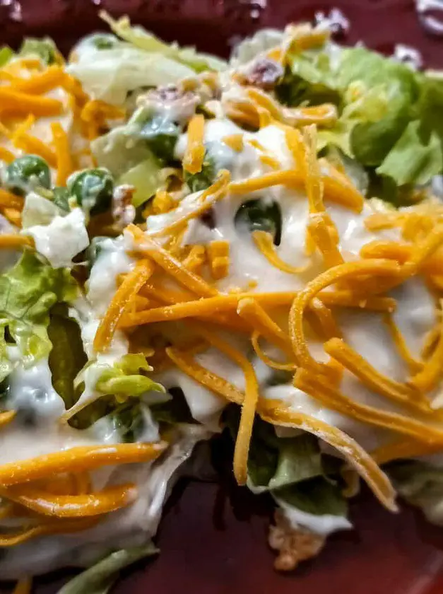 Amish Seven Layer Lettuce Salad