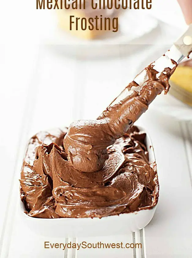 Easy Mexican Chocolate Frosting