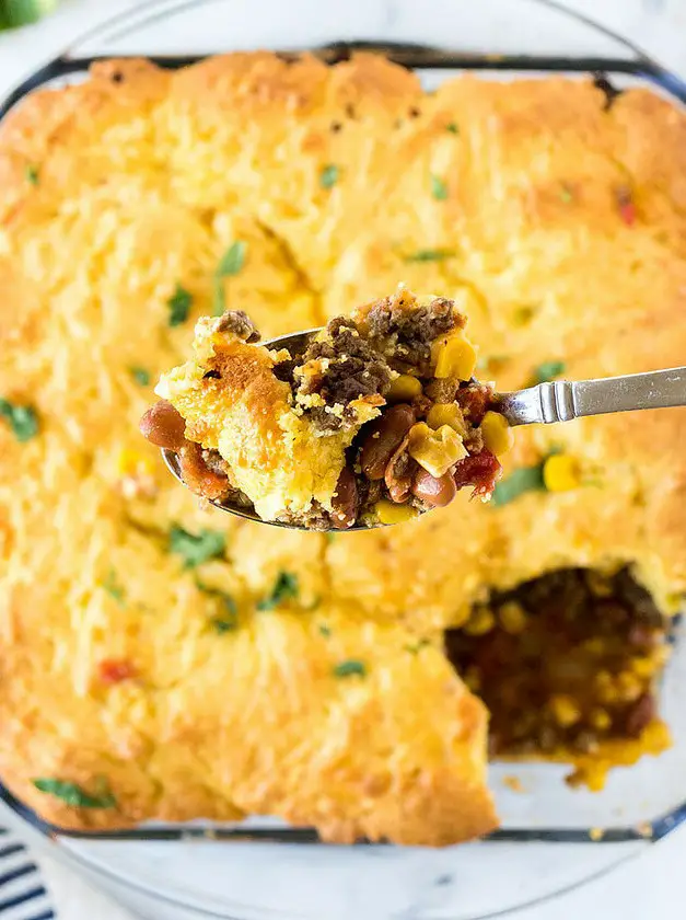 Cowboy Cornbread Casserole