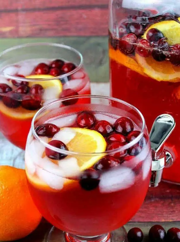 Orange Cranberry Spiked Punch