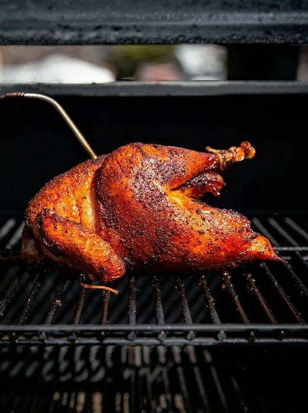 Pellet Grill Smoked Pheasant