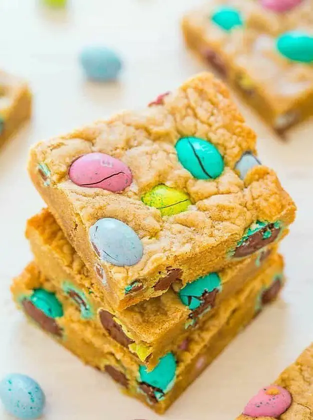 Easter Egg Blondies