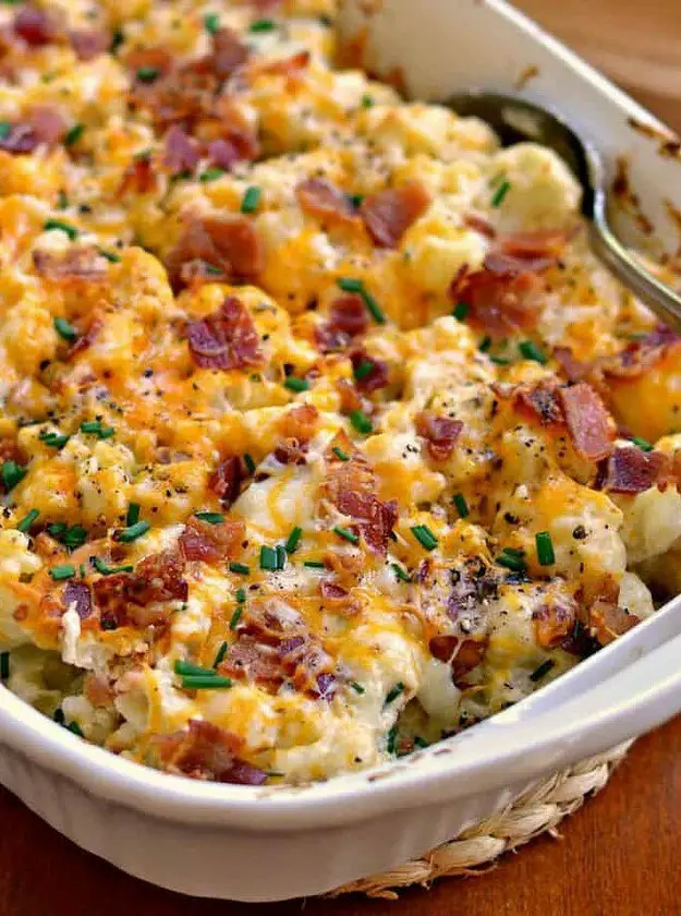 Loaded Cauliflower Casserole