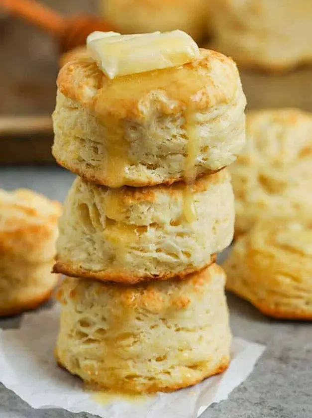 Flaky Homemade Buttermilk Biscuits