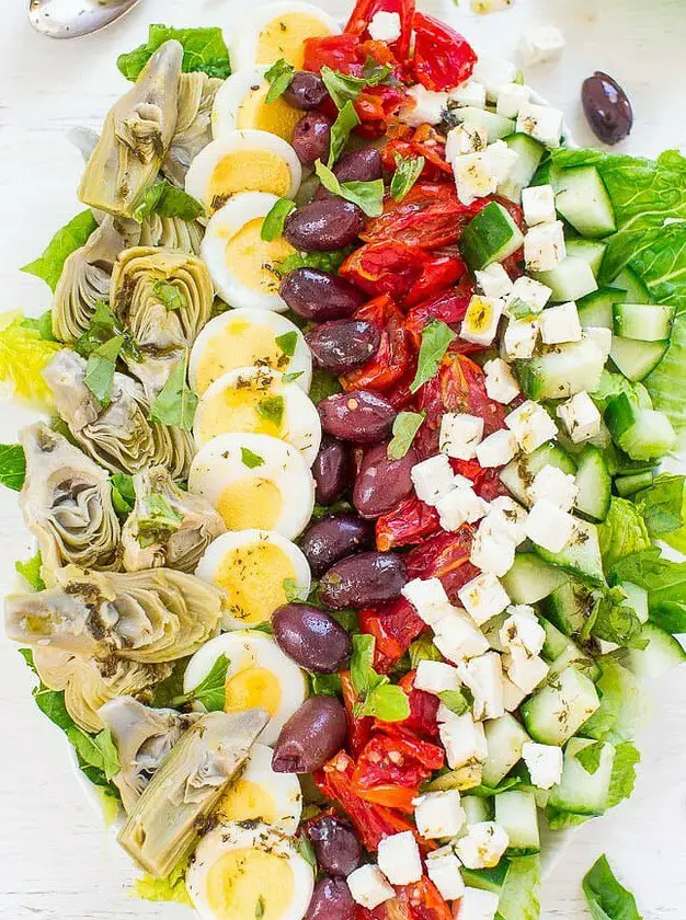 Mediterranean Cobb Salad