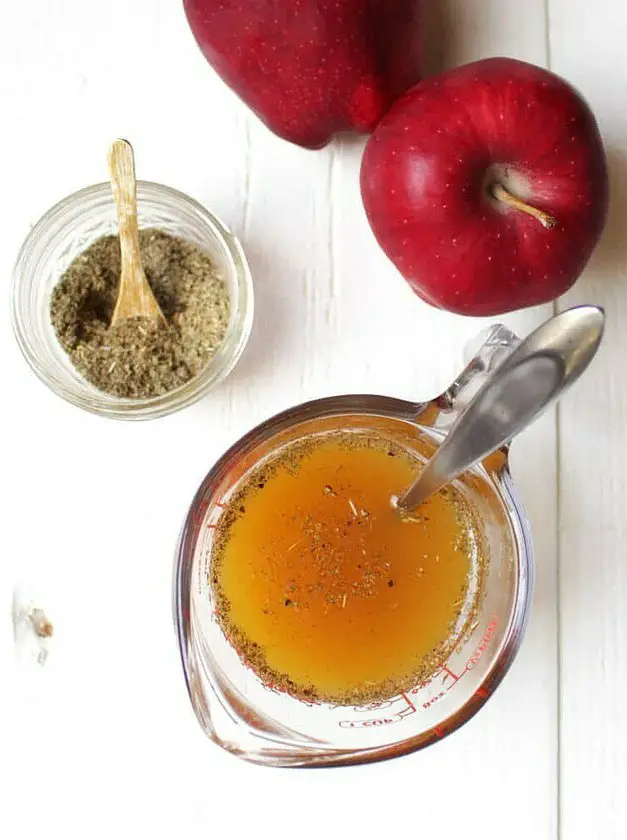 Oil-Free Apple Sage Salad Dressing