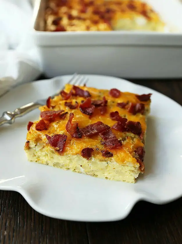 Bacon Egg and Cheese Casserole