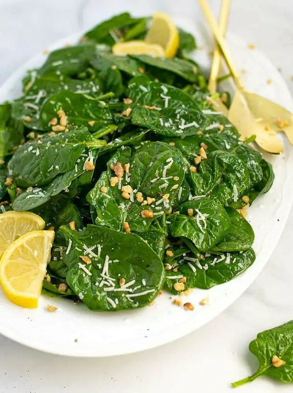 Simple Spinach Salad