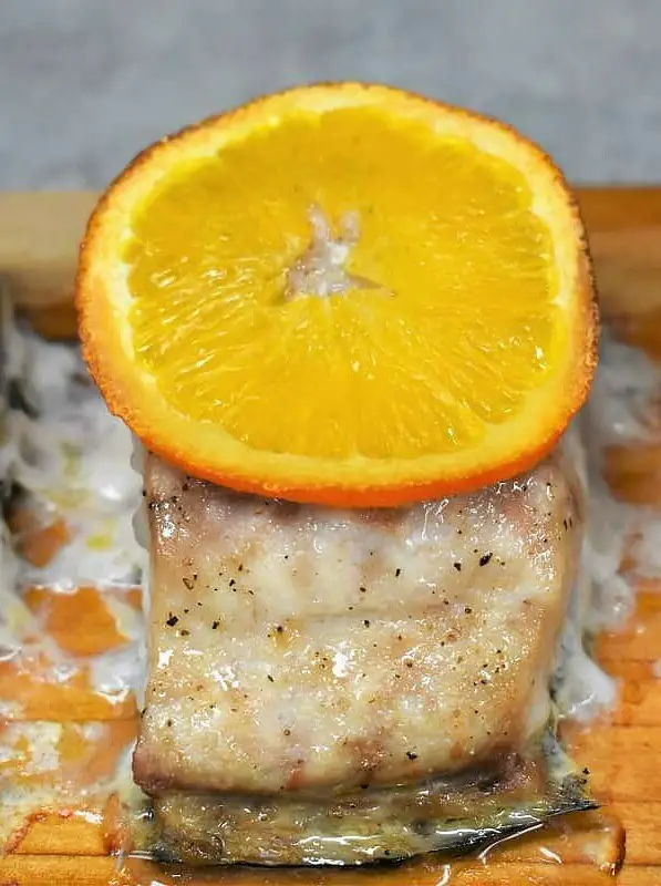 Cedar Plank Mahi Mahi