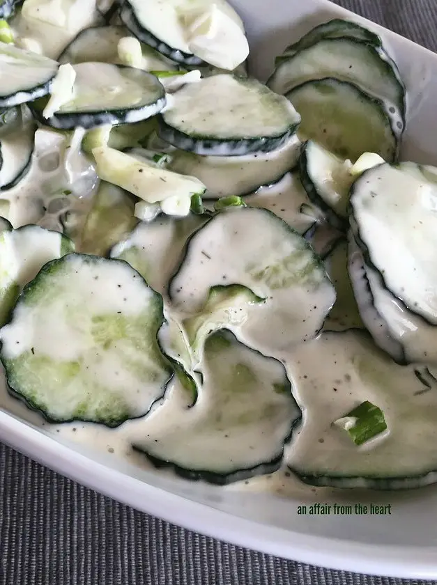 Cucumber Ranch Salad