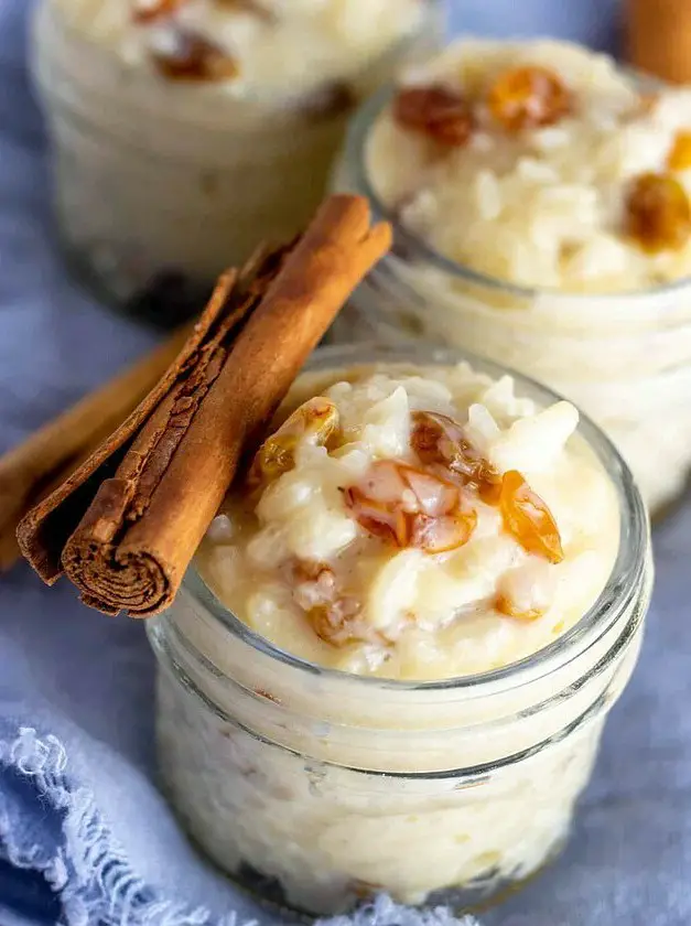 Creamy Old Fashioned Rice Pudding