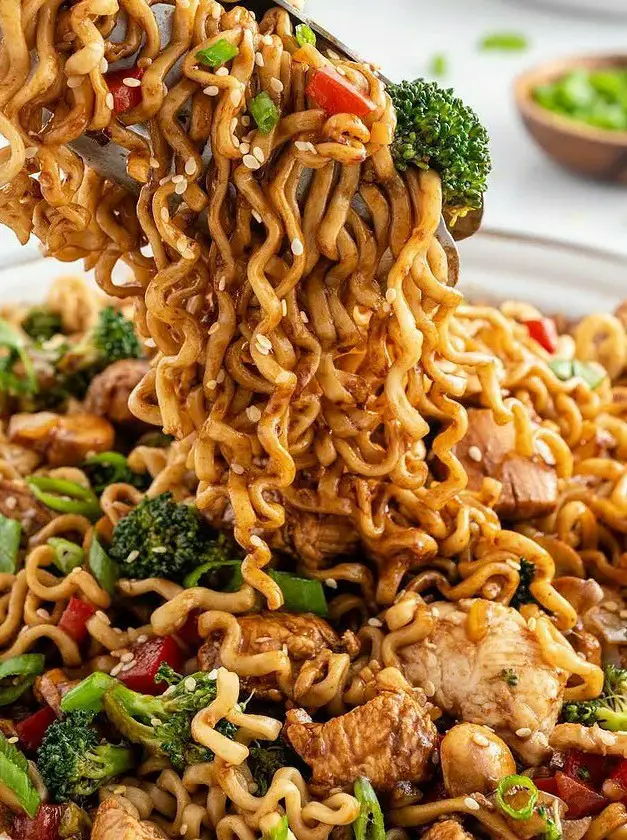 Chicken Ramen Stir Fry