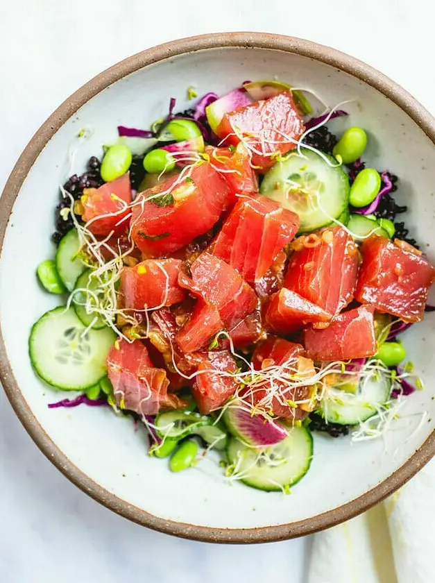 Homemade Poke Bowl